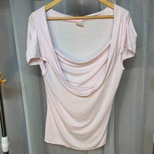 European Culture Scoop Neck Blouse